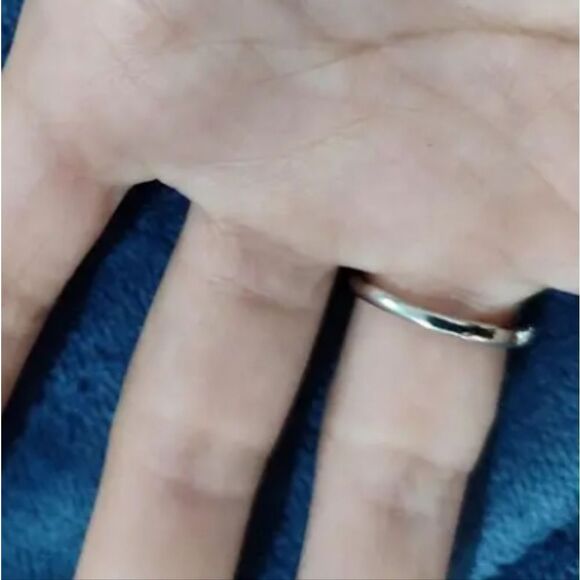 Pink Diamond Trendy heart promise ring sz 7 - Picture 6 of 16